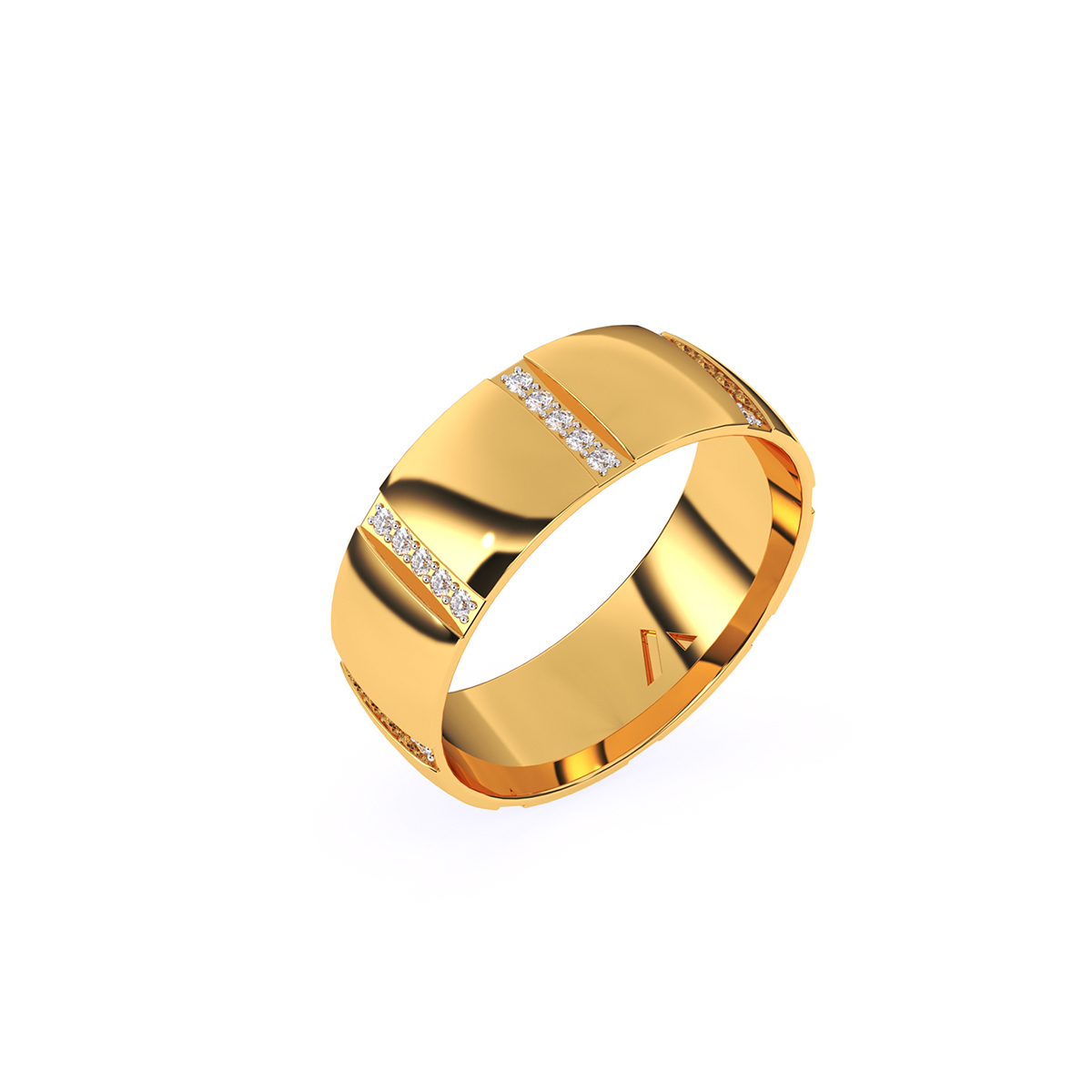 Antique Round Diamond Ring For Men